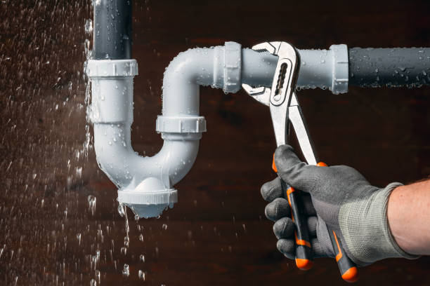 Professional Drain Cleaning technician working in Jonesville, VA